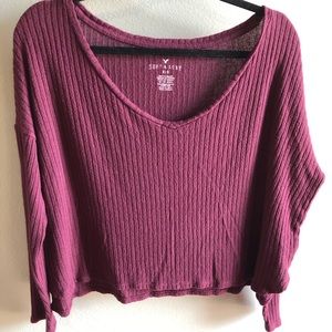Rib long sleeve